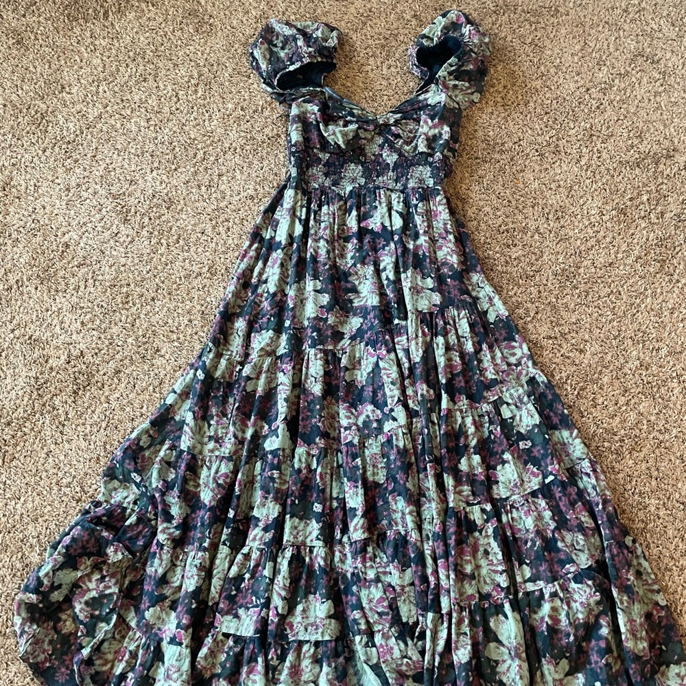 Free people sundrenched maxi dress